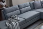 Atelier Del Sofa T-Loft Right - Gris